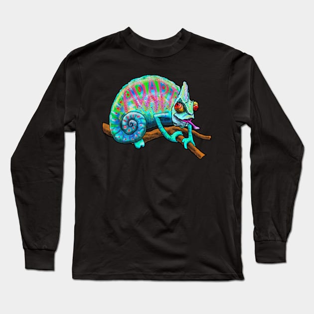 Adapt Chameleon Blue Long Sleeve T-Shirt by Tinka Collective